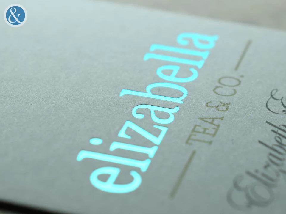 Custom Size Foiled Duplexed Business Cards | Bespoke Custom Print from Personalsied Stationery