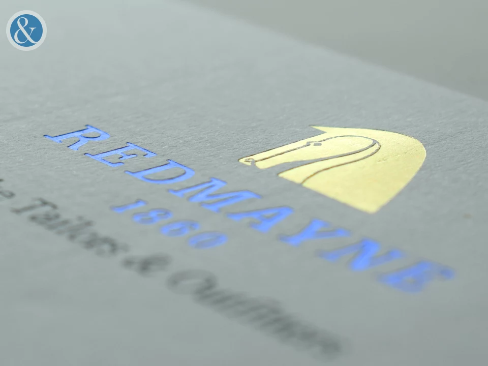 Hot Foil Stamped Envelopes and Lettehead | Bespoke Custom Print from Personalsied Stationery