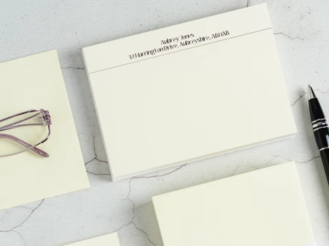 "Design and buy your personalised Correspondence Cards Social Stationery from Personalsied Stationery. Suppliers of luxurious personalised social stationery since 2003."