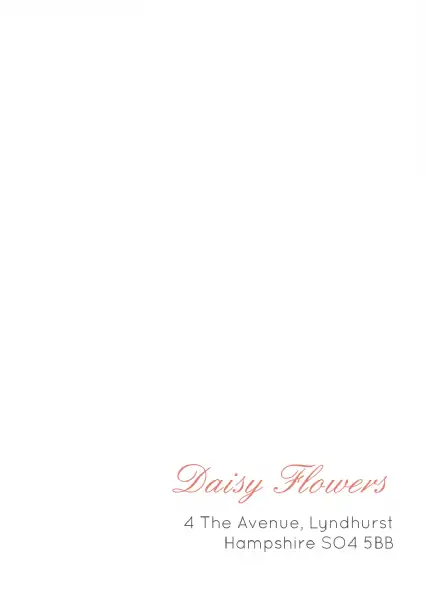 "Flower Meadow Folded - A6 folded cards"