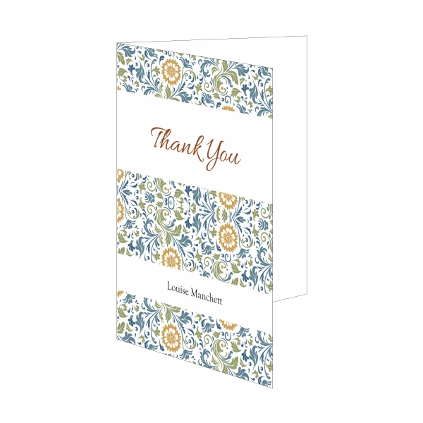 "Manchett Floral Folded - A6 folded cards"