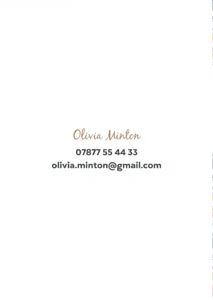 "Minton Floral Folded - A6 folded cards"