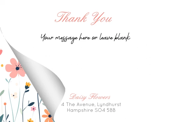 "Flower Meadow - A6 double sided cards"