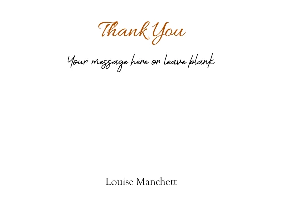 "Manchett - A6 single sided cards"