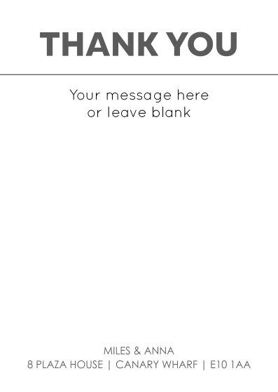 "Plaza House - A6 single sided cards"