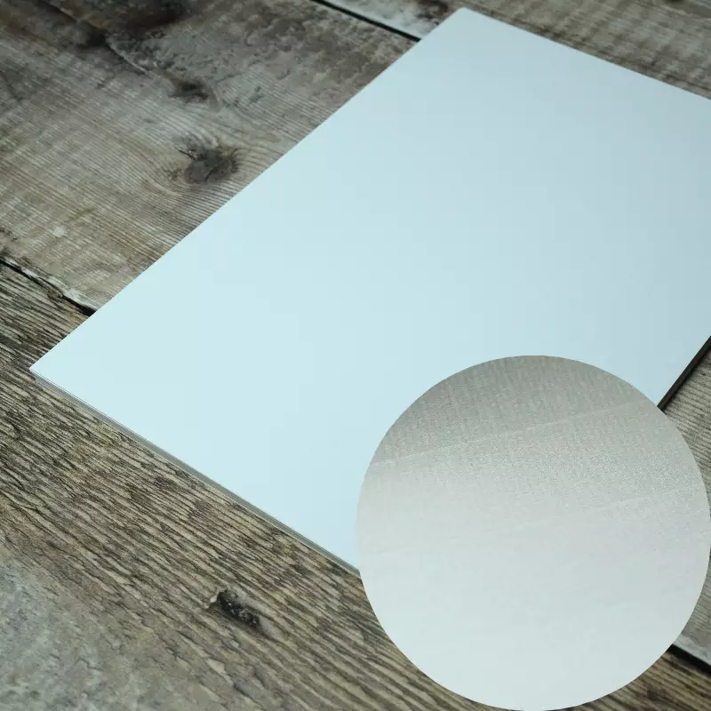 Paper White Laid - A4 Textured Laid Plain Paper