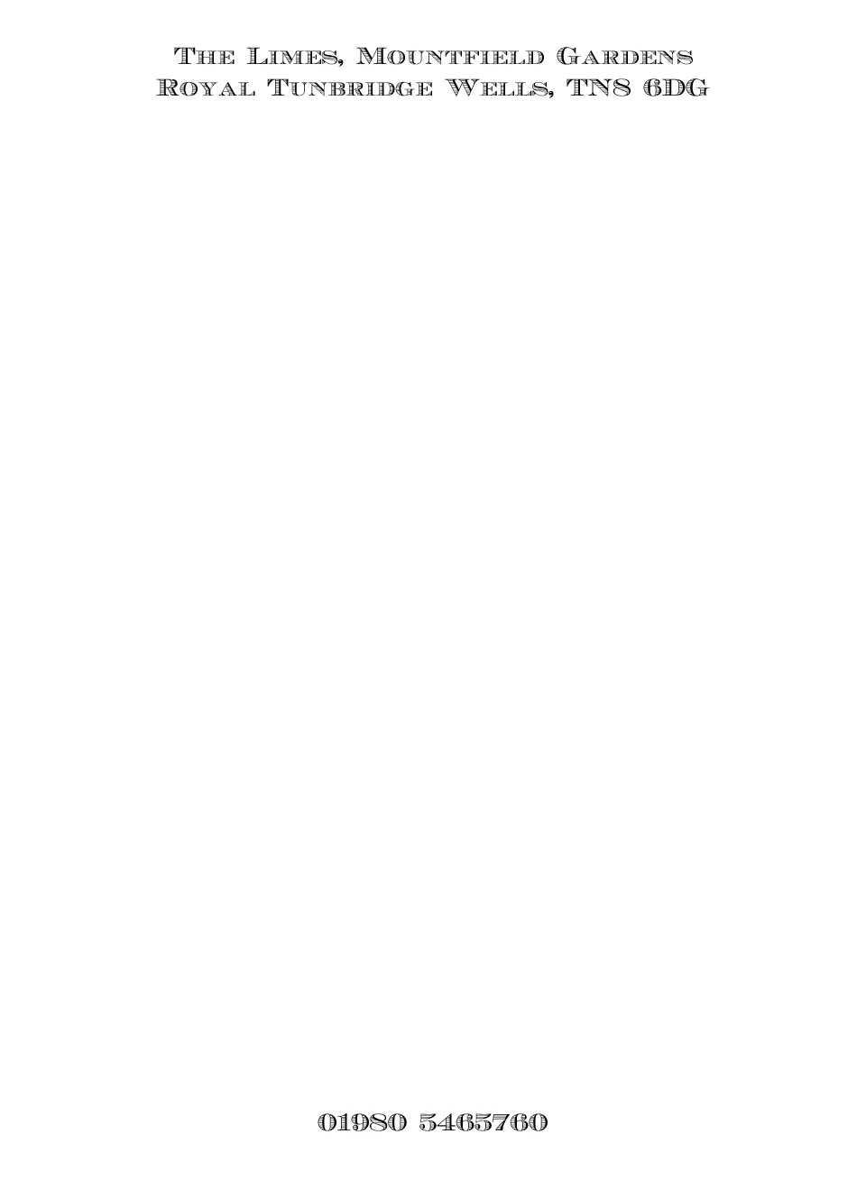 Hambleton - Personalised Luxury Post Quarto Letterhead Colorata Letterheads | from Personalsied Stationery