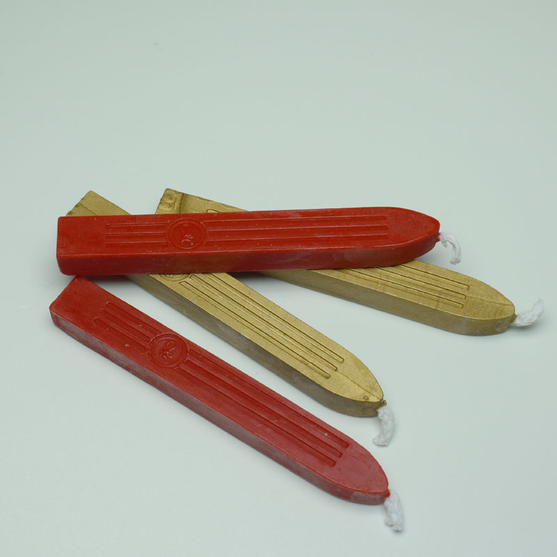 "Wick Wax Mixed - Sealing Wax with Wick"