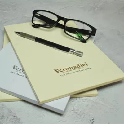 Veronadici Writing Paper Pads - Handmade Veronadici writing pads are  made from fine Italian, premium-grade writing paper to be appreciated by those who admire the value of handwritten letters.