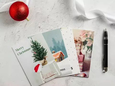"Design and buy your personalised Christmas Cards Greeting Cards from Personalsied Stationery. Suppliers of luxurious personalised social stationery since 2003."